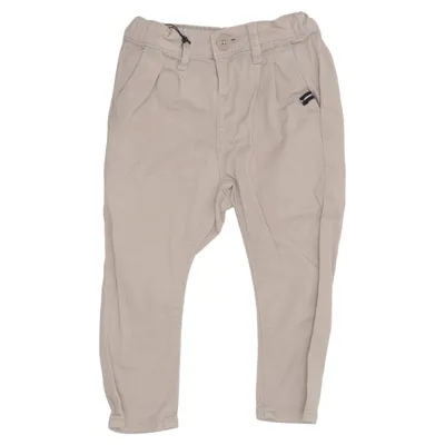 Chinos (Beige) from KappAhl Cotton, Elastane