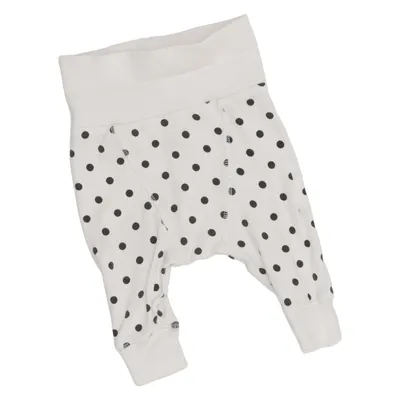 Pajama pants (White, Black) from Lindex Newborn Elastane, Organic cotton