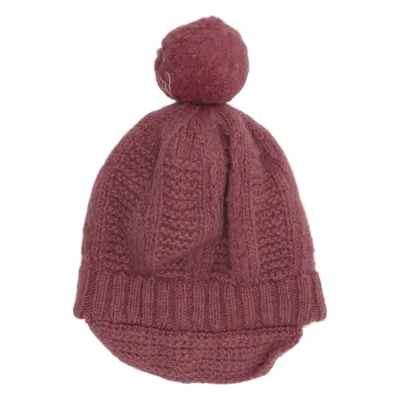 Bonnet à pompon (Rose) de Sherpa Laine
