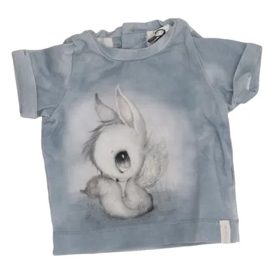 T-shirt (Bleu) de Mrs Mighetto x H&M Coton, Élasthane