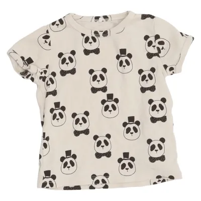T-shirt (Beige, Black) from Mini Rodini Cotton