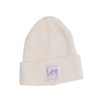 Beanie (Wit, Meerkleurig) van Lee x H&M Polyester