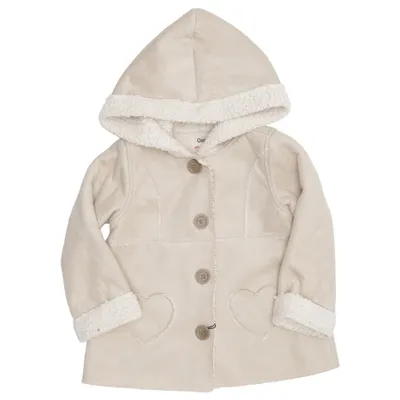 Shearlingjacka (Beige) från Oshkosh Polyester
