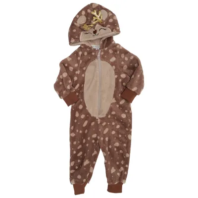 Onesie (Brown, Beige) from VRS Fashion Polyester