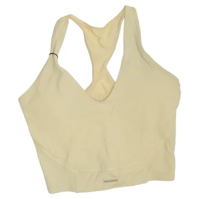 Sport-BH (Beige) von Gymshark Elasthan, Nylon, Recyceltes Polyester