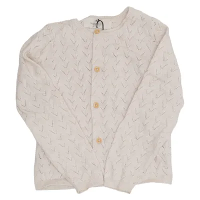 Cardigan (Hvid) fra H&M Kids Bomuld