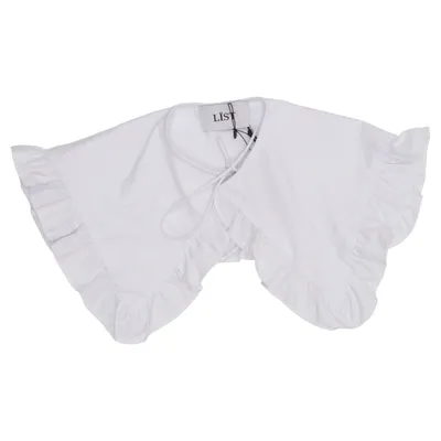 Shirt collar (White) from Leset Cotton, Polyester, Silk