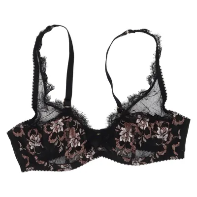 BH (Schwarz, Pink) von Agent Provocateur Elasthan, Metallfaser, Polyamid, Polyester, Viskose