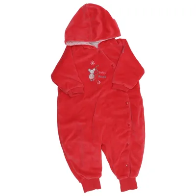 Barboteuse (Rouge) de European Kids Lindex Coton, Polyester