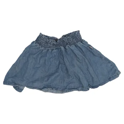 Jupe en jean (Bleu) de Wheat Coton, Tencel