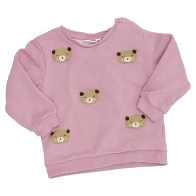 Sweatshirt (Pink) from Name It Metallic fiber, Organic cotton
