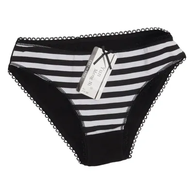 Culotte (Noir, Blanc) de Yun Meng Li Coton, Élasthane