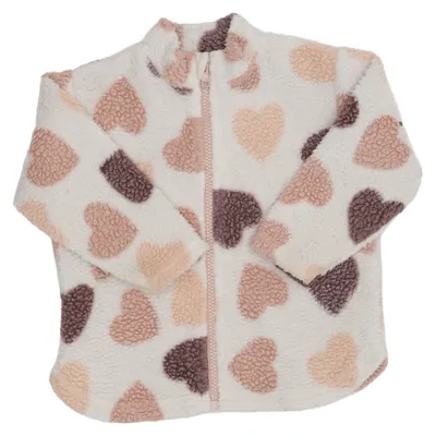 Fleecejacka (Vit, Rosa, Brun, Flerfärgad) från MyWear Baby Polyester