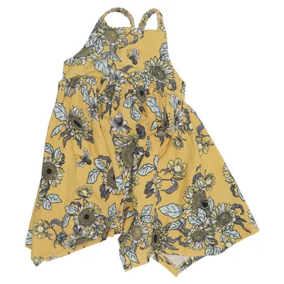 Dress (Yellow, Multicolored) from Artisan Ny Cotton, Elastane