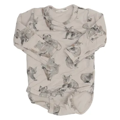 Body (Beige) fra Minymo Bomuld, Elastan, Viscose