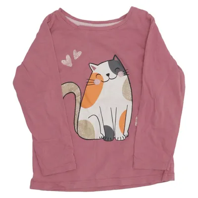 Lange mouwen shirt (Roze) van Dopo Dopo Girls Katoen