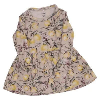 Robe (Beige, Jaune, Multicolore) de Name It Modal, Coton biologique