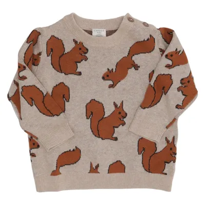 Pull-over (Beige, Marron) de Lindex Baby Coton