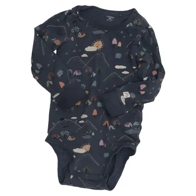 Body (Bleu, Multicolore) de Lindex Baby Coton, Élasthane