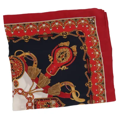 Cache-col (Rouge, Bleu, Multicolore) Soie