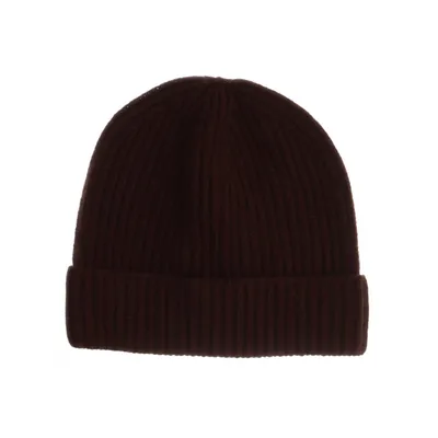 Beanie (Bruin) van Black Colour Polyamide, Viscose, Wol