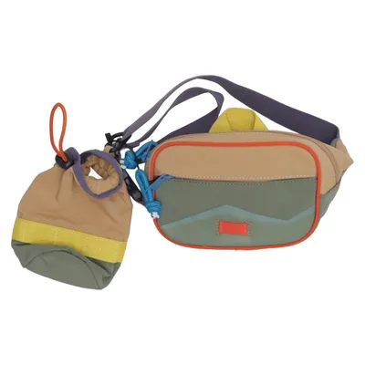 Sac-banane (Beige, Vert, Jaune) de Zara Polyester