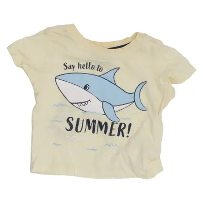 T-shirt (Yellow, Blue, Multicolored) from Dopo Dopo Baby Cotton