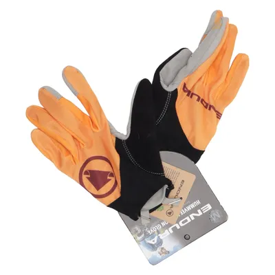 Träningshandskar (Grå, Orange, Svart) från Endura Elastan, Polyamid, Polyester, Polyuretan