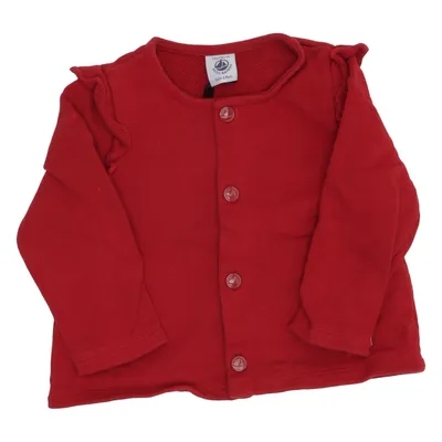 Cardigan (Rood) van Petit Bateau Katoen