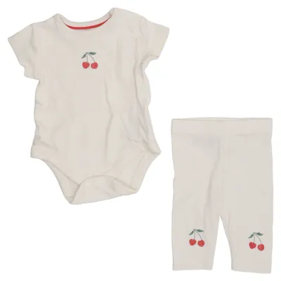 Set (Vit, Röd) från Mothercare Bomull, Elastan