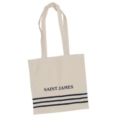 Sac en toile (Beige, Bleu) de Saint James