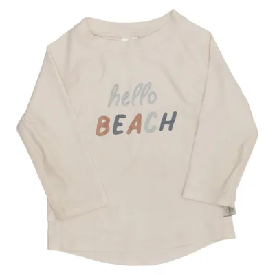 Zwemshirt (Beige) van Lässig Elastaan, Polyester