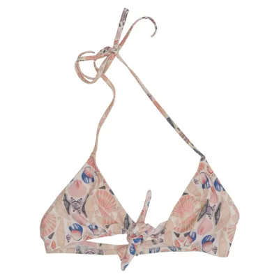 Bikini top (Beige, Meerkleurig) van Scampi Elastaan, Polyamide