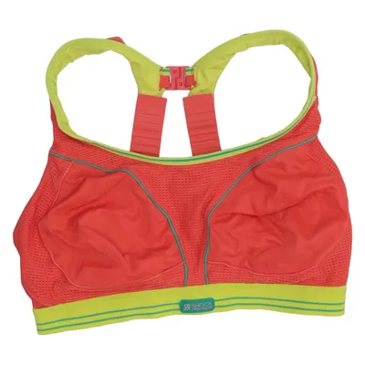 Sports bra (Red, Green) from Shock Absorber Elastane, Polyamide, Polyester