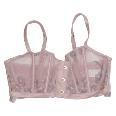 Bustier (Pink) from Noir by Hunkemöller Elastane, Metallic fiber, Polyamide, Polyester