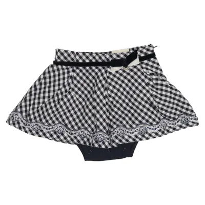 Jupe (Noir, Blanc) de Mayoral Coton, Polyester