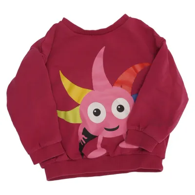 Collegetröja (Rosa) från Babblarna x KappAhl Bomull, Elastan