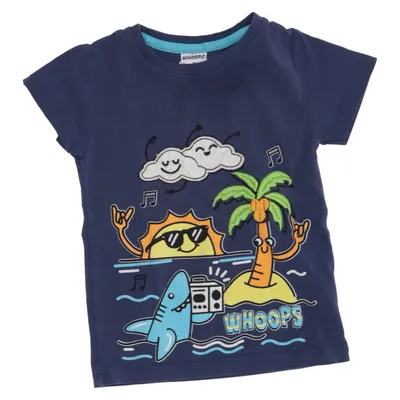 T-shirt (Blå, Flerfärgad) från Whoops!