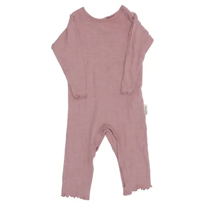 Sparkdräkt (Rosa) från Dilling Merinoull, Silke