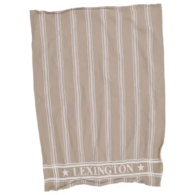 Kitchen towel (Beige, White) from Lexington Living Cotton