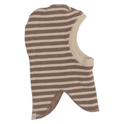 Balaklava (Brun, Beige) från MP Denmark Ekologisk bomull, Polyamid