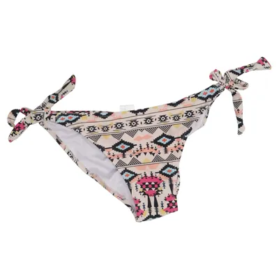 Bas de bikini (Beige, Multicolore) de Life Beach Élasthane, Polyamide