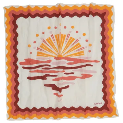 Scarf (Vit, Orange, Brun) från Rodebjer