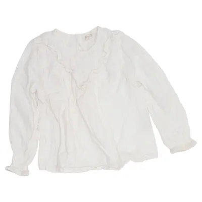 Blouse (Wit) van Nicoli Katoen
