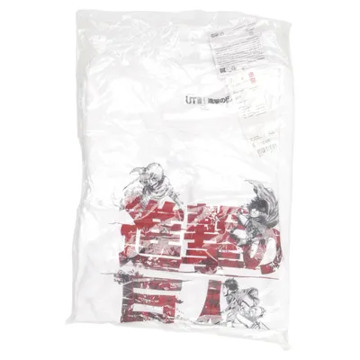 T-shirt (Vit, Röd, Svart) från Uniqlo x UT Bomull