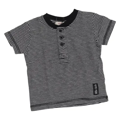 T-shirt (Zwart, Wit) van Fox Katoen, Viscose