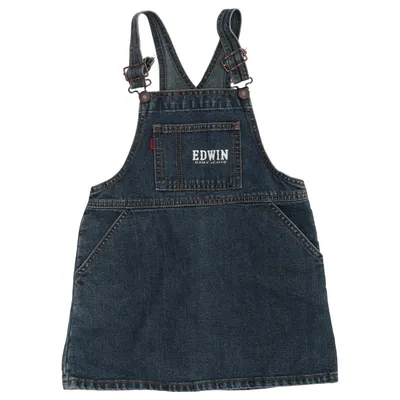 Robe salopette (Bleu) de Edwin