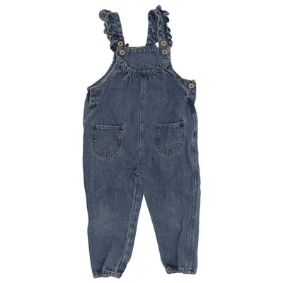 Tuinbroek (Blauw) van Bout'chou Katoen