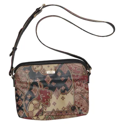 Shoulder-bag (Blue, Multicolored, Red, Brown, Beige) from Tuscany Leather Leather