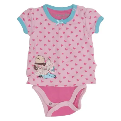 Body (Rosa, Blå) från Alfons Åberg Bomull
